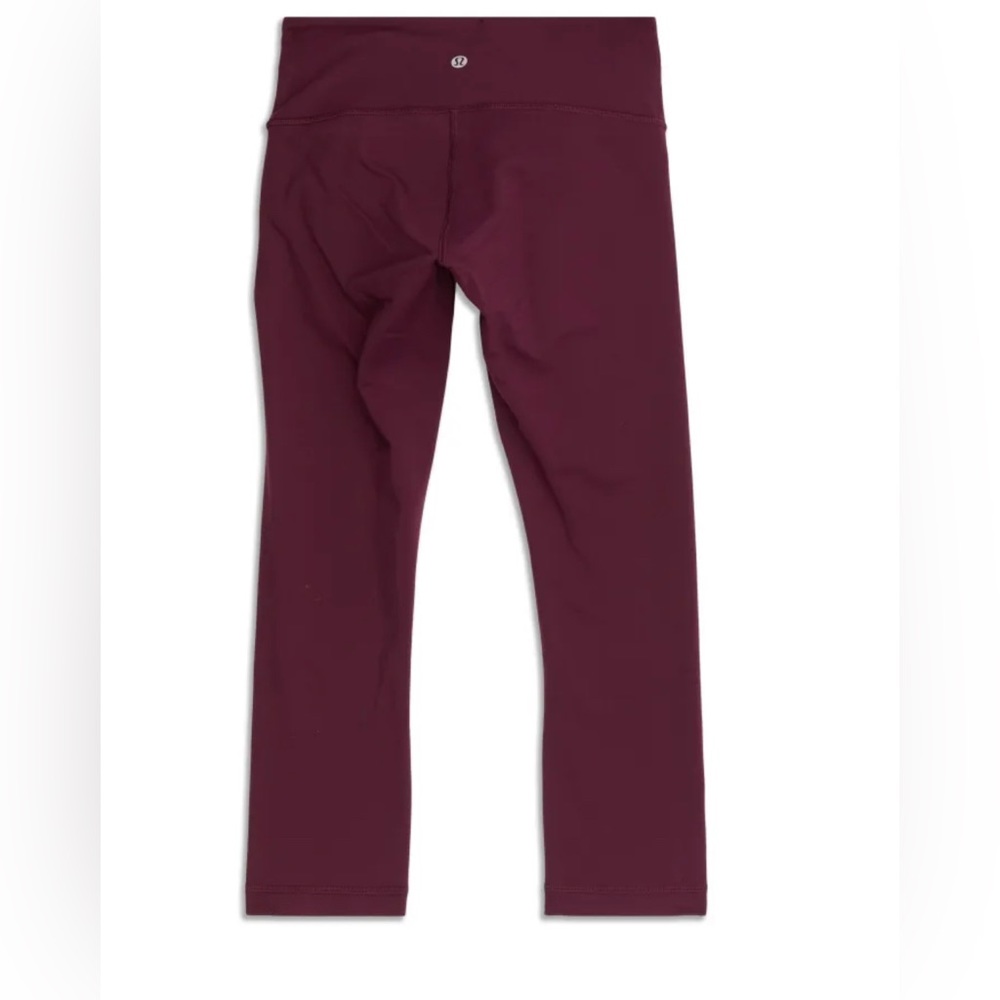Lululemon Wunder Under low rise crop sz 6